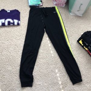 Pink sweatpants